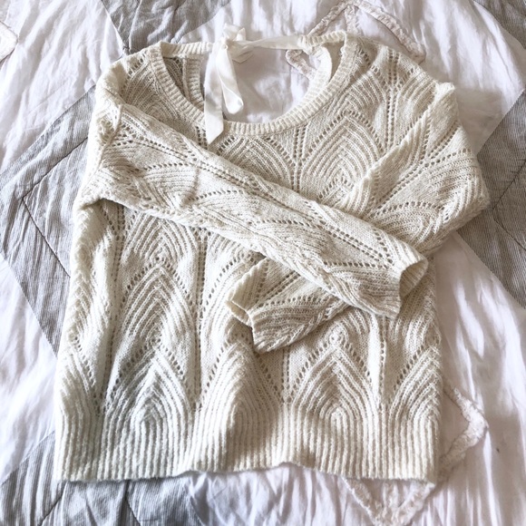 LC Lauren Conrad Sweaters - Lauren Conrad Tie-Back Sweater